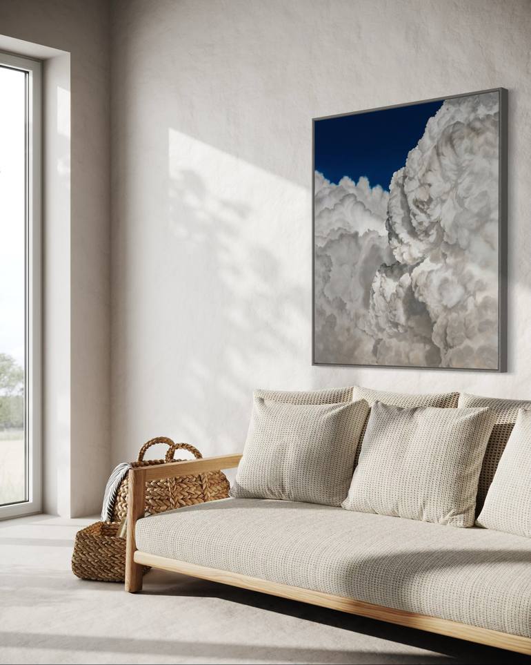 Original Photorealism Landscape Painting by Amalia Pop
