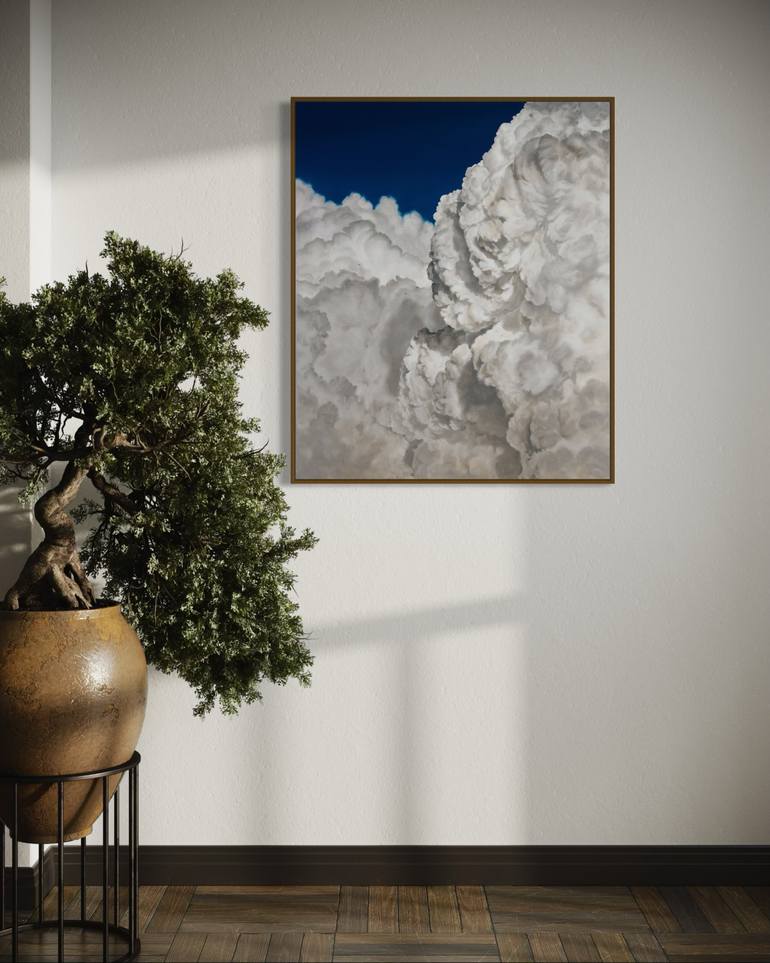 Original Photorealism Landscape Painting by Amalia Pop