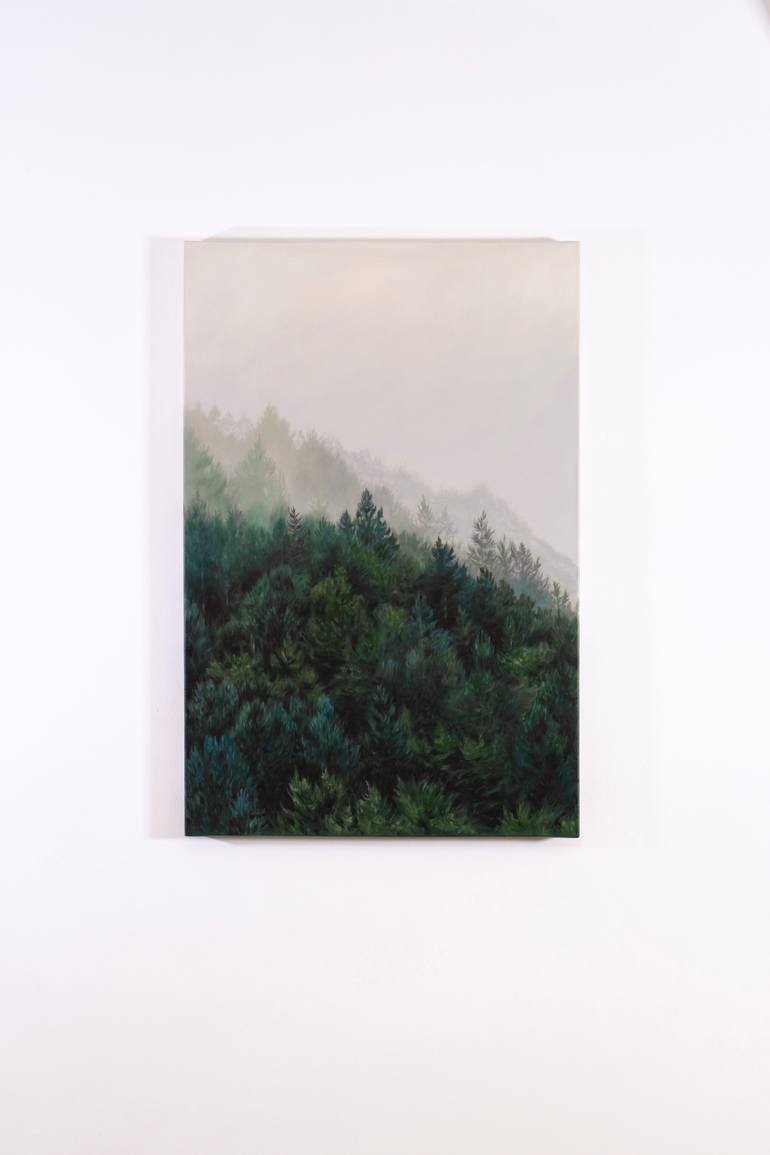 Original Figurative Landscape Painting by Amalia Pop