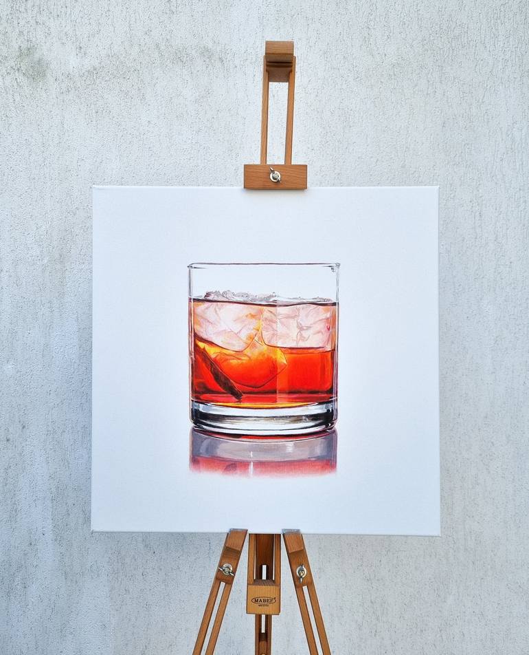 Original Food & Drink Painting by Amalia Bot