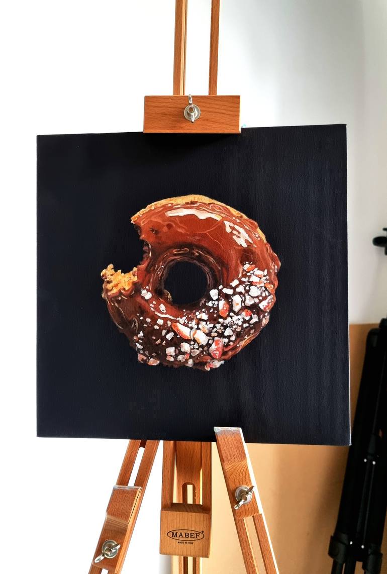 Original Photorealism Food & Drink Painting by Amalia Bot