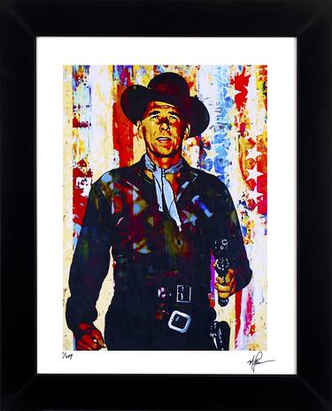 Original Pop Art Pop Culture/Celebrity Printmaking by Mark Lewis