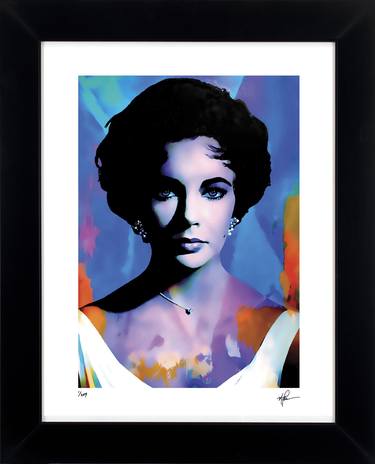 Original Portraiture Pop Culture/Celebrity Printmaking by Mark Lewis