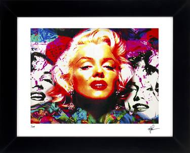 Original Pop Art Pop Culture/Celebrity Printmaking by Mark Lewis