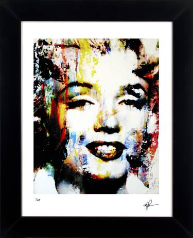 Original Pop Art Pop Culture/Celebrity Printmaking by Mark Lewis