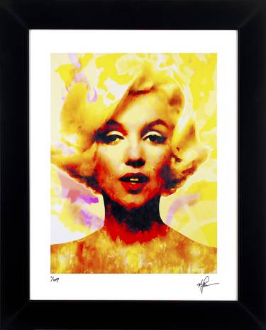 Original Pop Art Pop Culture/Celebrity Printmaking by Mark Lewis