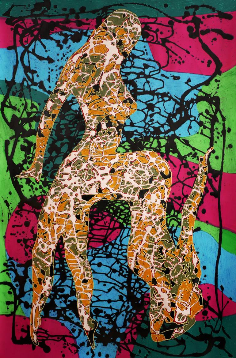 Original Figurative Body Painting by Genty Didier