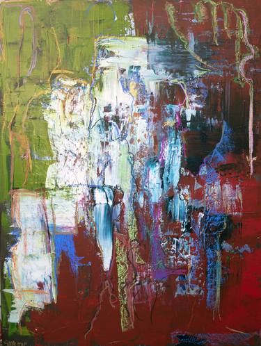 Original Abstract Expressionism Abstract Paintings by Suyin Wai