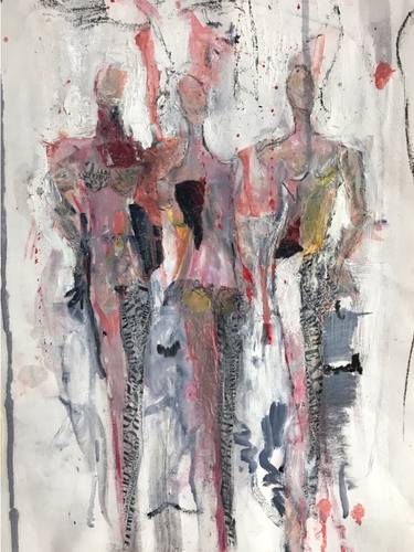 Print of Abstract Expressionism Women Collage by Kate Barnett
