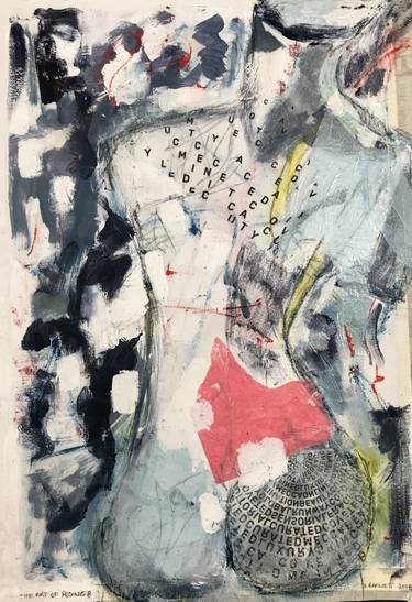 Print of Abstract Expressionism Body Collage by Kate Barnett
