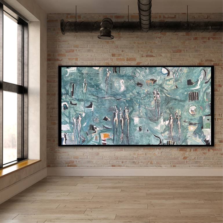 Original Abstract Painting by Kate Barnett