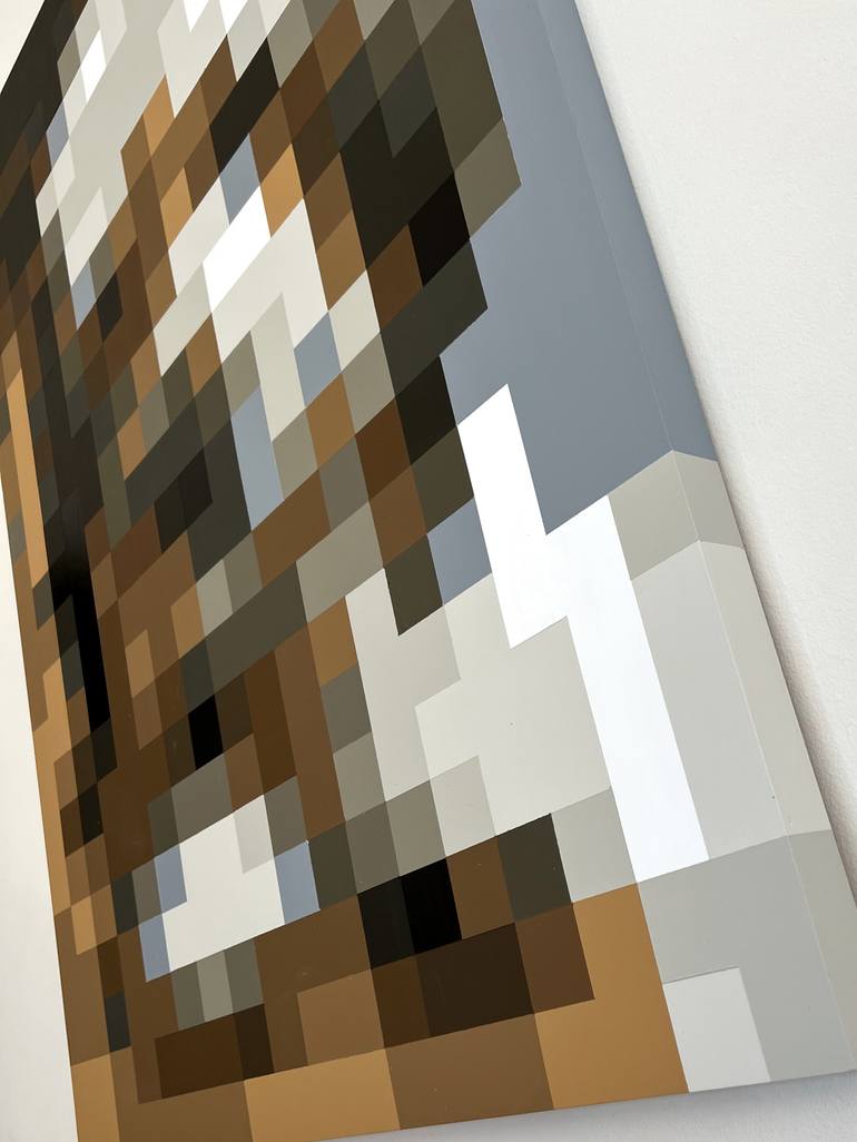 Original Pop Art Animal Painting by Erick Laubach