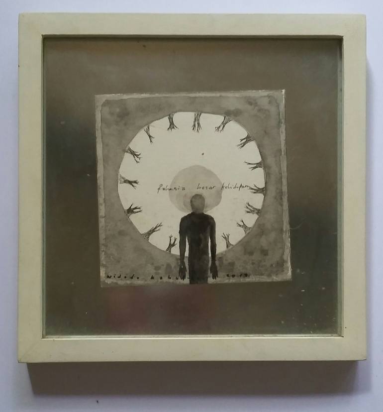 Original Conceptual Nature Drawing by Widodo Kabutdo