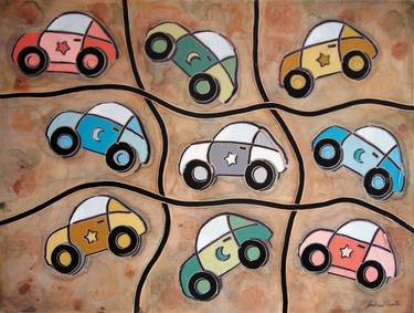 Original Fine Art Car Paintings by Andrea Benetti