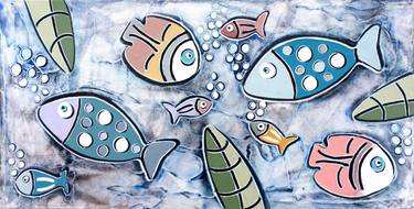 Original Fine Art Fish Paintings by Andrea Benetti