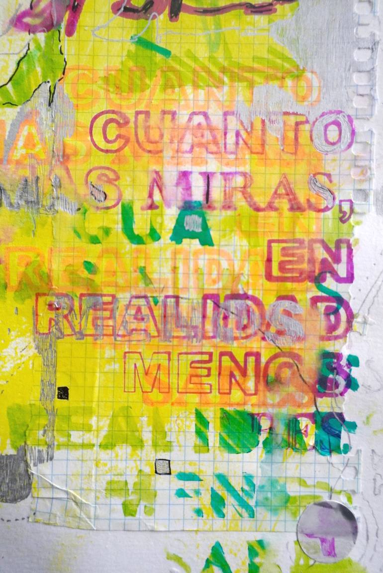Original Conceptual People Mixed Media by Andrea Hauer