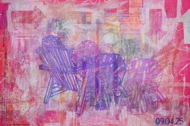 Original Conceptual Home Mixed Media by Andrea Hauer