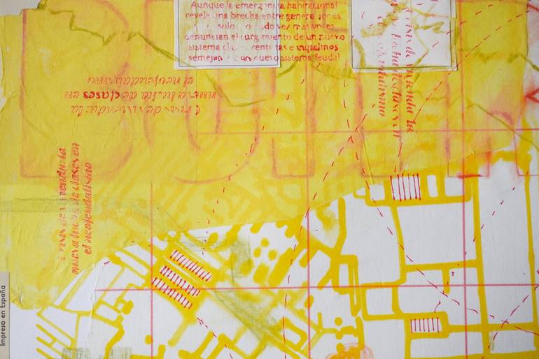 Original Figurative Cities Mixed Media by Andrea Hauer