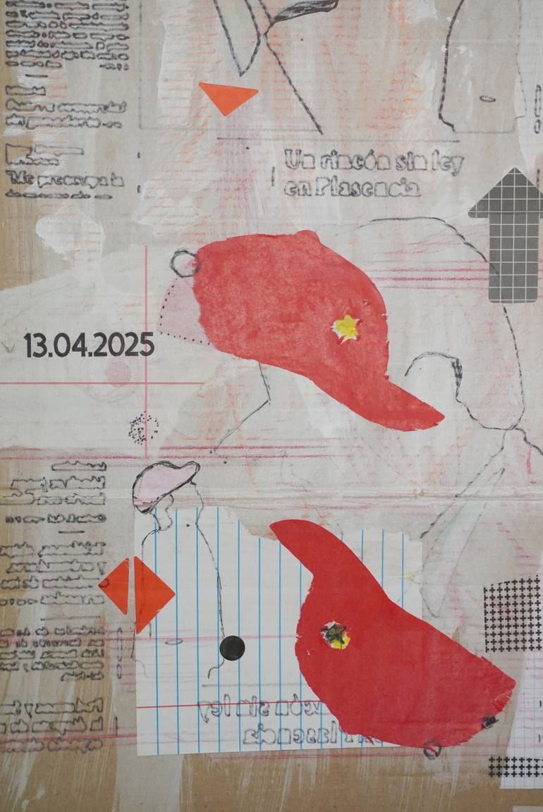 Original Figurative Politics Mixed Media by Andrea Hauer