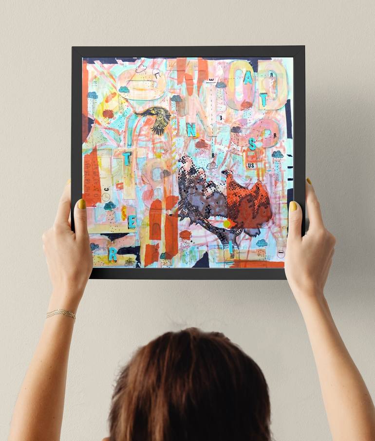 Original Figurative Politics Mixed Media by Andrea Hauer