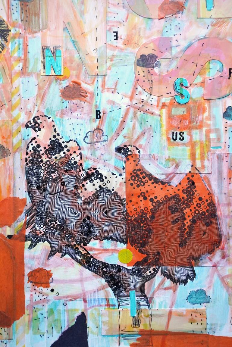 Original Figurative Politics Mixed Media by Andrea Hauer