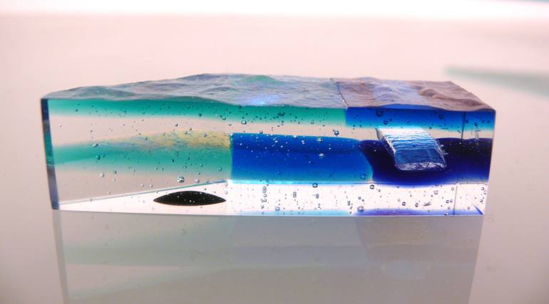 Original Abstract Sculpture by Karin Hodes