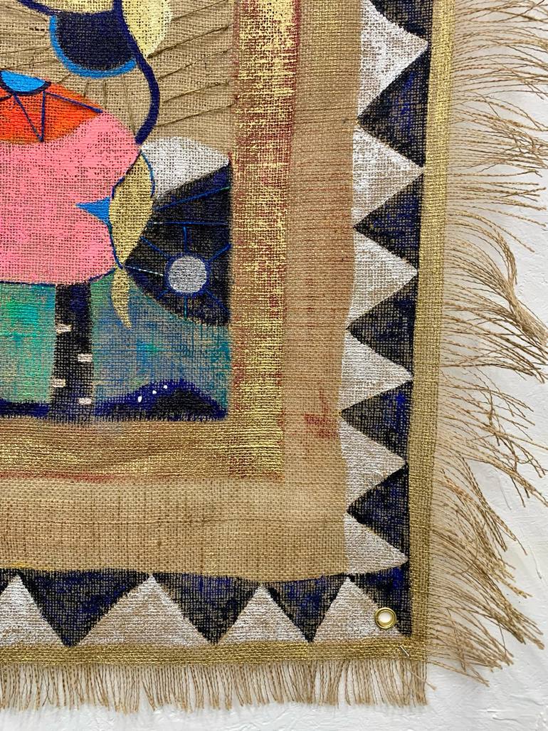 Original Abstract Water Painting by Maria Andrade Andrade