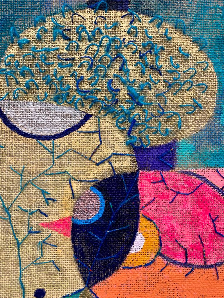 Original Abstract Water Painting by Maria Andrade Andrade