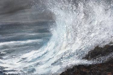 Original Impressionism Seascape Paintings by Chris Bourne