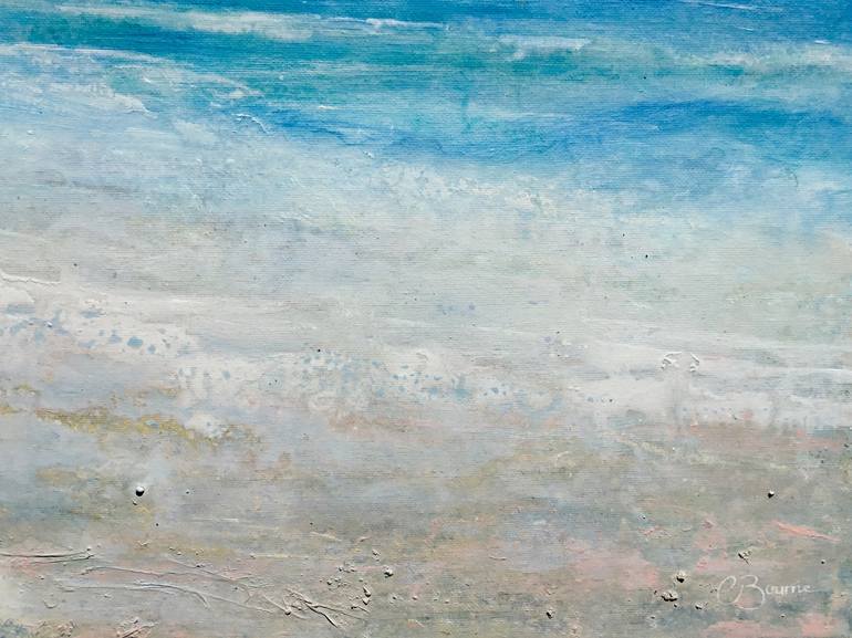 Original Impressionism Seascape Painting by Chris Bourne