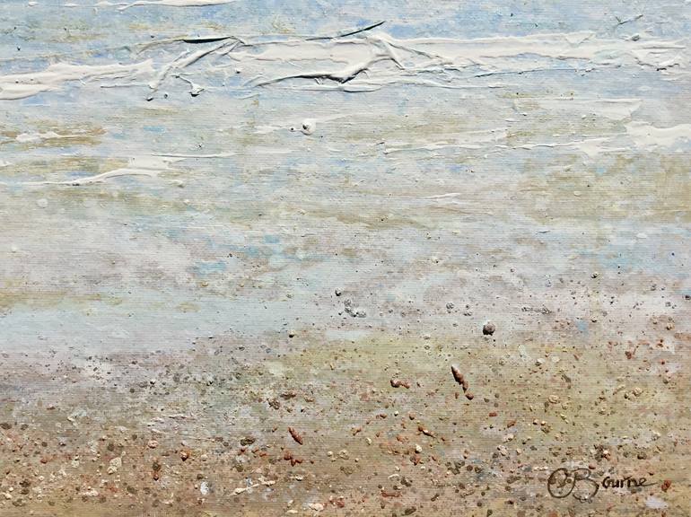 Original Impressionism Seascape Painting by Chris Bourne