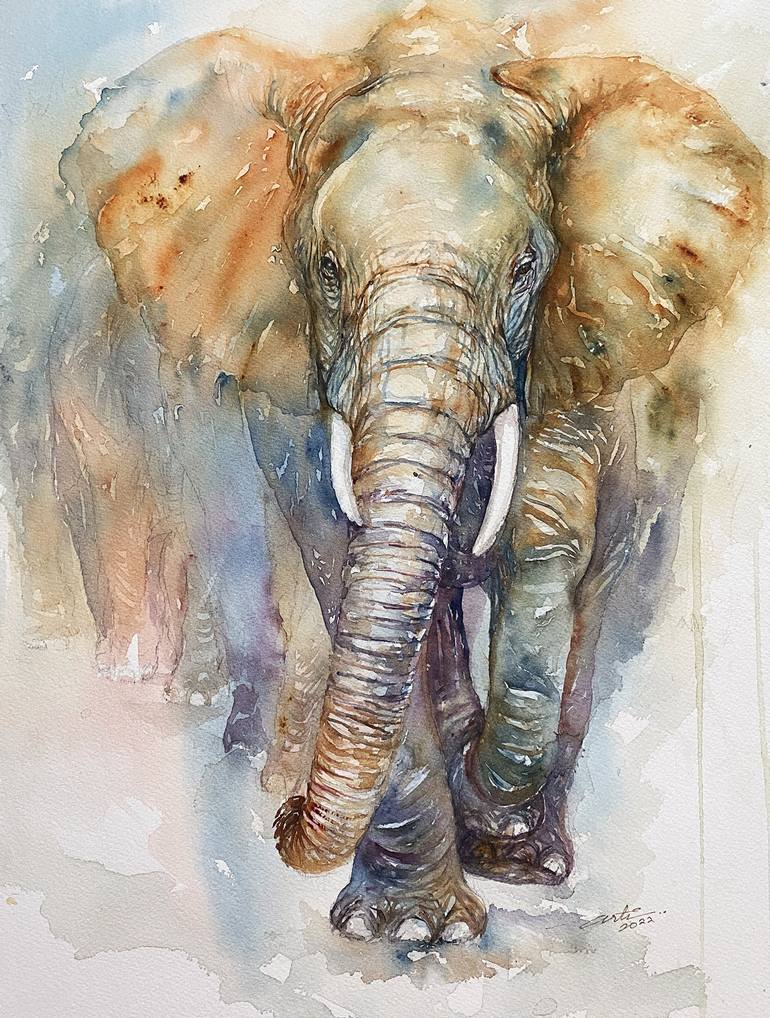Original Contemporary Animal Paintings by Arti Chauhan
