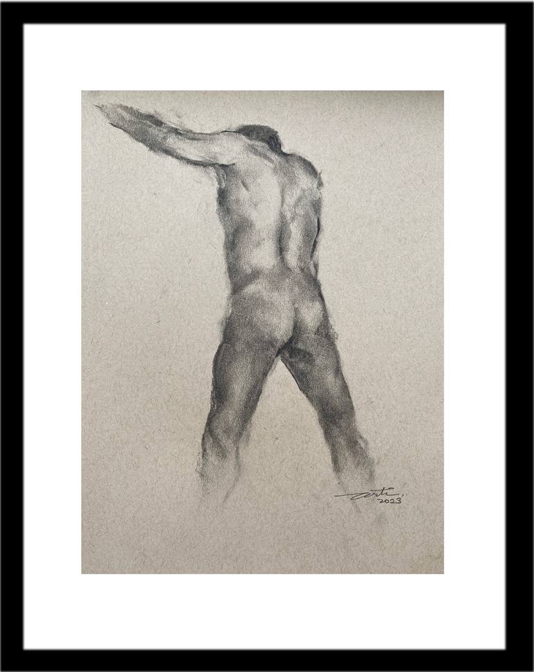 Original Contemporary Nude Drawing by Arti Chauhan