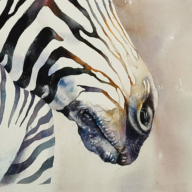 Original Fine Art Animal Painting by Arti Chauhan