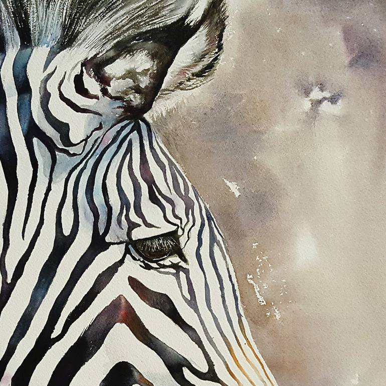 Original Fine Art Animal Painting by Arti Chauhan