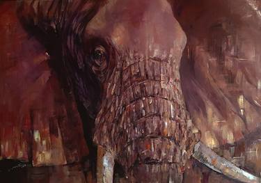 Original Impressionism Animal Paintings by Arti Chauhan