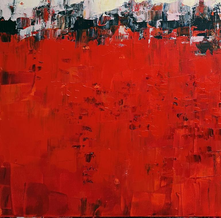 Original Abstract Expressionism Abstract Painting by Arti Chauhan