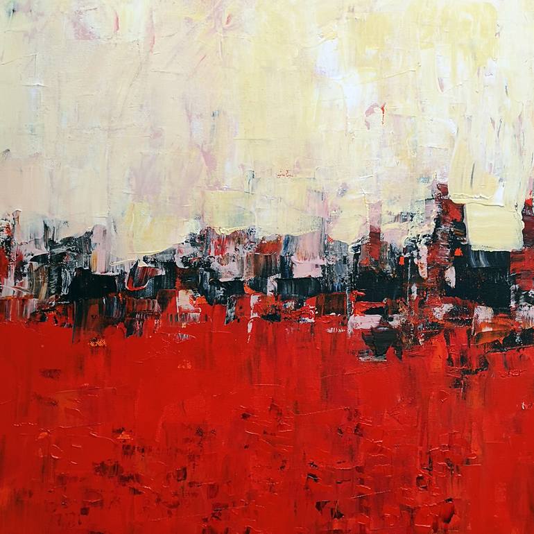 Original Abstract Expressionism Abstract Painting by Arti Chauhan