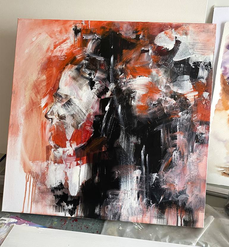 Original Abstract Expressionism Abstract Painting by Arti Chauhan