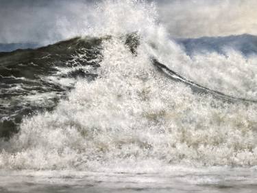 Original Contemporary Beach Painting by Wendy Mccarthy