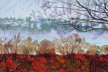 Original Expressionism Landscape Paintings by Gina Blickenstaff