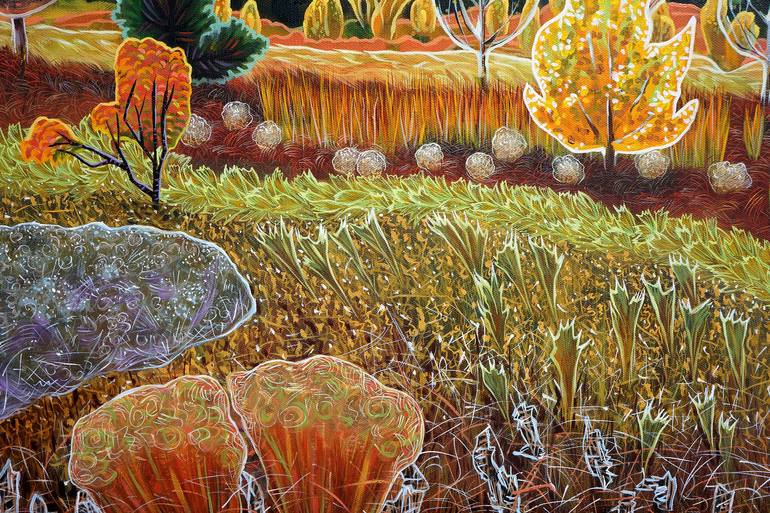 Original Landscape Painting by Gina Blickenstaff