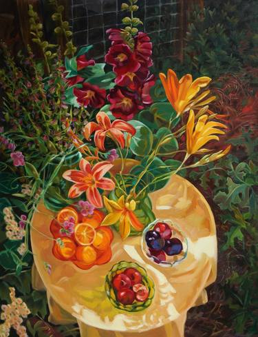 Original Still Life Paintings by Gina Blickenstaff