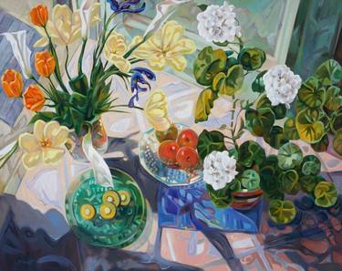 Original Still Life Paintings by Gina Blickenstaff