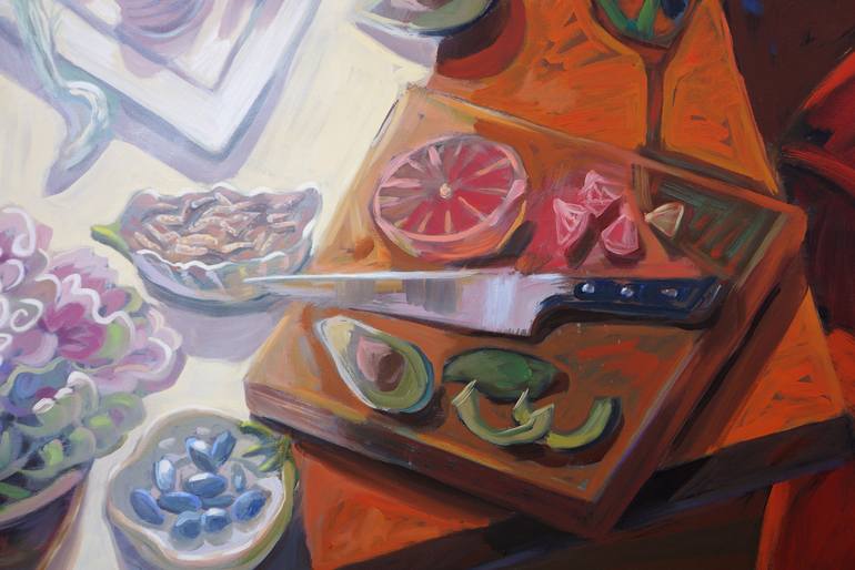 Original Food Painting by Gina Blickenstaff