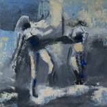 Two figures by Marino Chanlatte