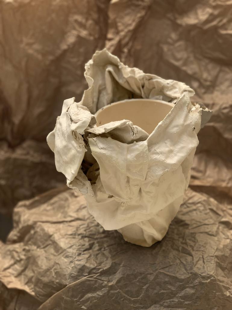 Original Abstract Expressionism Abstract Sculpture by Sara Rossi