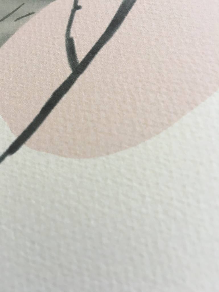 Original Abstract Floral Digital by Sara Rossi