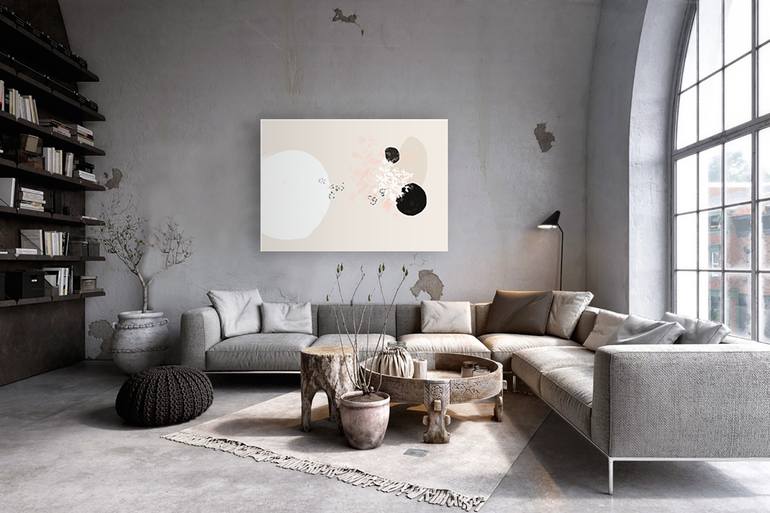 Original Abstract Botanic Digital by Sara Rossi