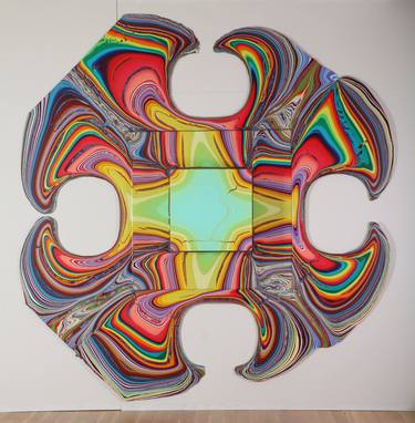 Original Abstract Paintings by Holton Rower